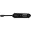 StarTech.com Adattatore USB-C a VGA e HDMI - 2-in-1 - 4K 30Hz - grigio siderale