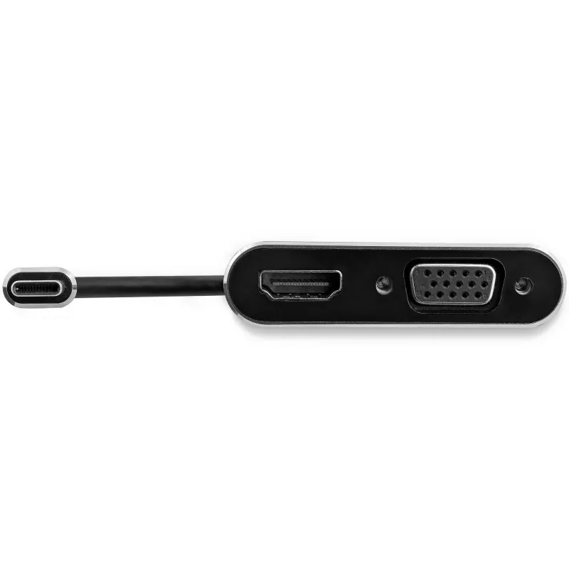 StarTech.com Adattatore USB-C a VGA e HDMI - 2-in-1 - 4K 30Hz - grigio siderale