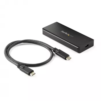 StarTech.com Case per SSD M.2 NVMe PCIe USB-C 10Gbps – custodia esterna robusta in alluminio per M.2 PCIe M-Key, certificata IP67 – 1 GB/s lettura/scrittura – supporta 2230/2242/2260/2280 – compatibile TB3 – Mac/PC
