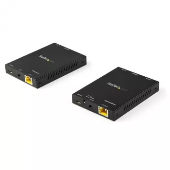 StarTech.com Kit extender HDMI su CAT6 - 4K 60Hz, 3840 x 2160 pixel, trasmettitore e ricevitore AV, 50 m, con filo, nero, HDCP