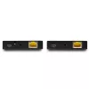 StarTech.com Kit extender HDMI su CAT6 - 4K 60Hz, 3840 x 2160 pixel, trasmettitore e ricevitore AV, 50 m, con filo, nero, HDCP