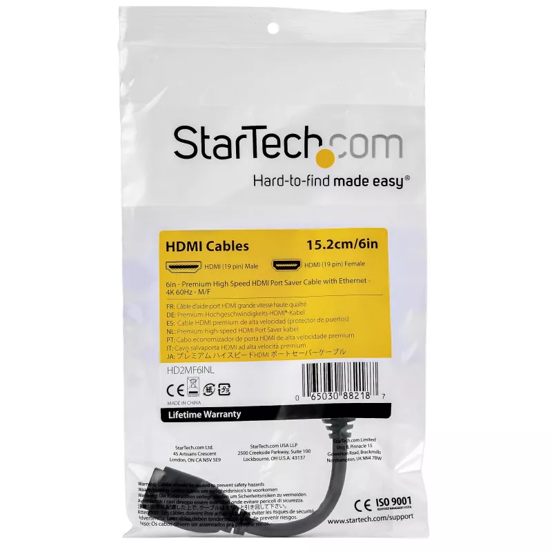 StarTech.com cavo portsaver HDMI 6