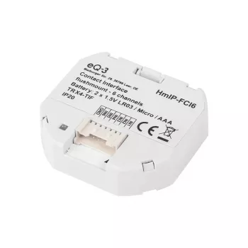 Homematic IP HmIP-FCI6 interfaccia di contatto da incasso, 6 canali, 868 MHz