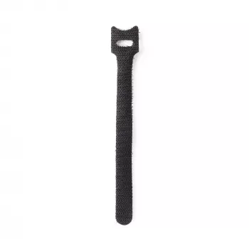 StarTech.com fascette in velcro per cavi 6in – confezione da 50 – nero – fascette per cavi riutilizzabili – regolabili e flessibili – organizzatore/avvolgitore per la gestione dei cavi – fascette con passante
