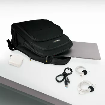 StarTech.com fascette in velcro per cavi 6in – confezione da 50 – nero – fascette per cavi riutilizzabili – regolabili e flessibili – organizzatore/avvolgitore per la gestione dei cavi – fascette con passante