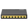 Intellinet switch Gigabit Ethernet a 8 porte, formato desktop, plastica, IEEE 802.3az (Energy Efficient Ethernet), nero