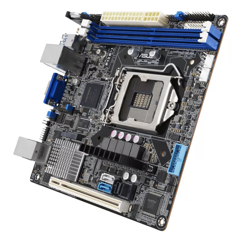 ASUS P12R-I/ASMB10 scheda madre per server, Mini-ITX, LGA 1200, Intel C252
