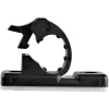 StarTech.com 100 clip adesivi per gestione cavi nero – organizzatore per cavi di rete/Ethernet/da scrivania/computer – supporto adesivo per cavi/fili – clip autoadesiva in nylon UL/94V-2 verificata antincendio