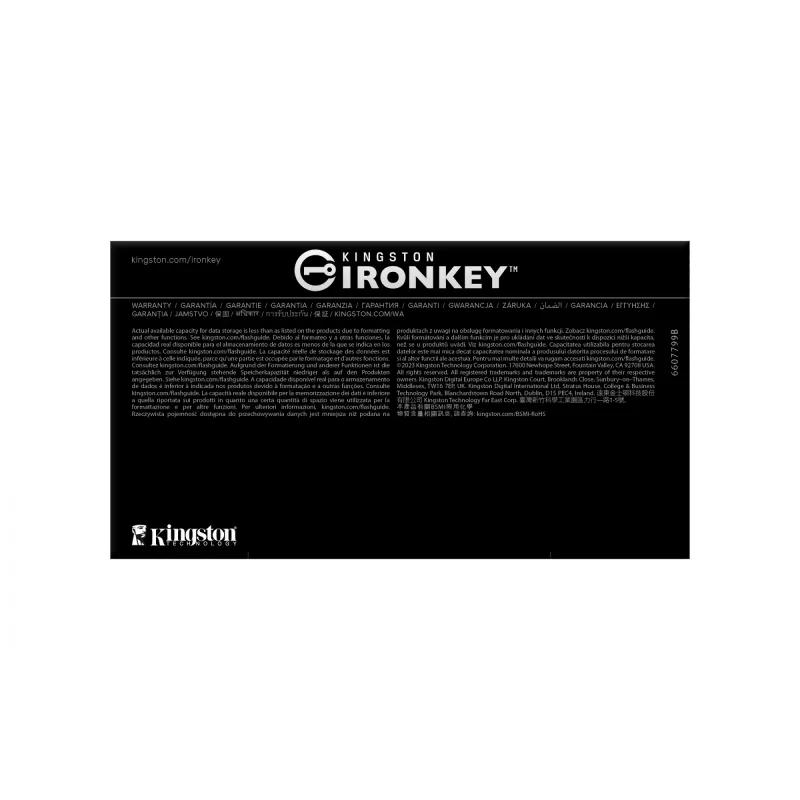 Kingston Technology IronKey 16GB D500S FIPS 140-3 Level 3 AES-256