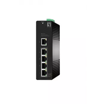 Switch managed LevelOne Hilbert 5 porte Industrial Gigabit PoE Smart Lite Switch