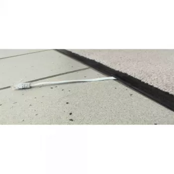 Cavo patch piatto ultra-sottile InLine U/UTP Cat.6 Gigabit nero 3m