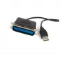 StarTech.com adattatore USB su parallela per stampante 6 ft - M/M, nero, Centronics, USB A, 1,9 m, connettore maschio/connettore maschio, USB A, Centronics 36