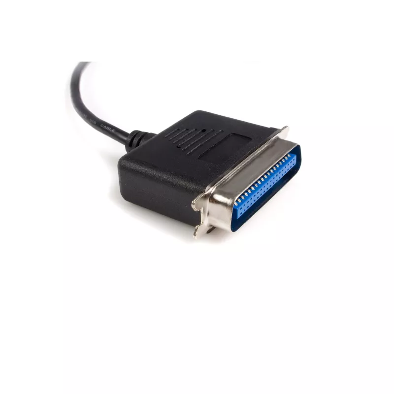 StarTech.com ICUSB1284 cavo adattatore da USB a stampante parallela, 1,8 m (6 ft), Centronics / IEEE 1284, USB 2.0, maschio/maschio