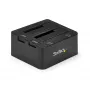 Docking station per dischi rigidi StarTech.com dual-bay USB 3.0 su SATA, dock USB per dischi rigidi, docking station esterna 2,5/3,5 pollici SATA I/II/III SSD/HDD, alloggiamento hot-swap, caricamento dall'alto