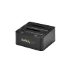 Docking station per dischi rigidi StarTech.com dual-bay USB 3.0 su SATA, dock USB per dischi rigidi, docking station esterna 2,5/3,5 pollici SATA I/II/III SSD/HDD, alloggiamento hot-swap, caricamento dall'alto