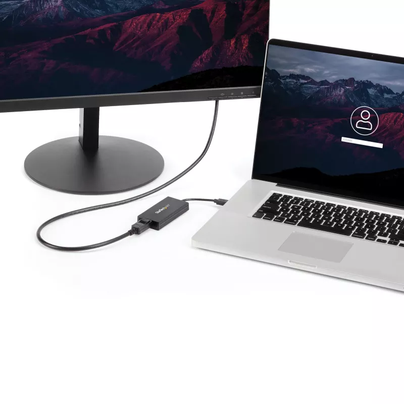 Adattatore StarTech.com USB 3.0 a DisplayPort - certificato DisplayLink - 4K 30Hz