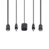 Switch KVM StarTech.com 2 porte USB-C con cavi, uscita DisplayPort 4K 60Hz, KVM compatto con cavi USB Type-C/audio da 1,2 m integrati, alimentato dal bus - pulsante telecomando/commutazione hotkey