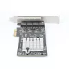 Scheda di rete StarTech.com 4 porte 2,5 Gbit/s NBASE-T PCIe, Intel I225-V, scheda di rete per computer quad-port, NIC multi-gigabit, scheda LAN server PCI Express, interfaccia Ethernet desktop