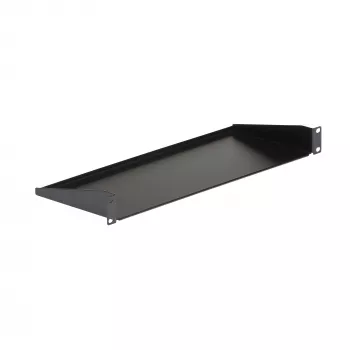 Ripiano per rack server StarTech.com 1U, ripiano universale a mensola per montaggio rack per armadio/rack di rete 19 pollici, acciaio ad alta portata, capacità di carico 33 lb/15 kg, profondità 7 pollici (18 cm)