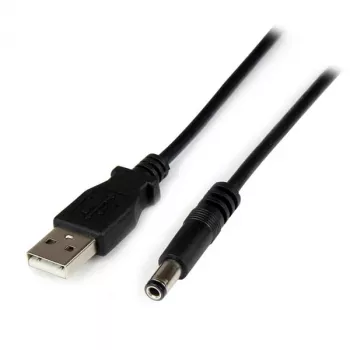 Cavo di alimentazione StarTech.com USB su 5,5 mm - connettore maschio tipo N - 1 m, 1 m, USB A, connettore maschio tipo N