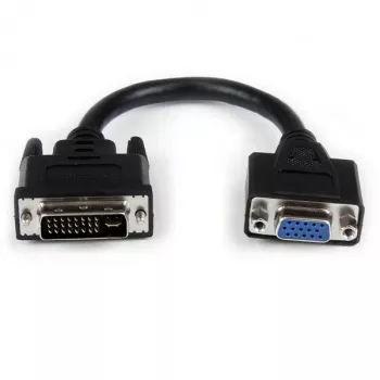 Adattatore per cavo DVI su VGA StarTech.com 8in - connettore maschio DVI-I su connettore femmina VGA