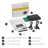 Case per unità dual-slot StarTech.com per SSD M.2 SATA - USB 3.1 (10 Gbit/s) - RAID