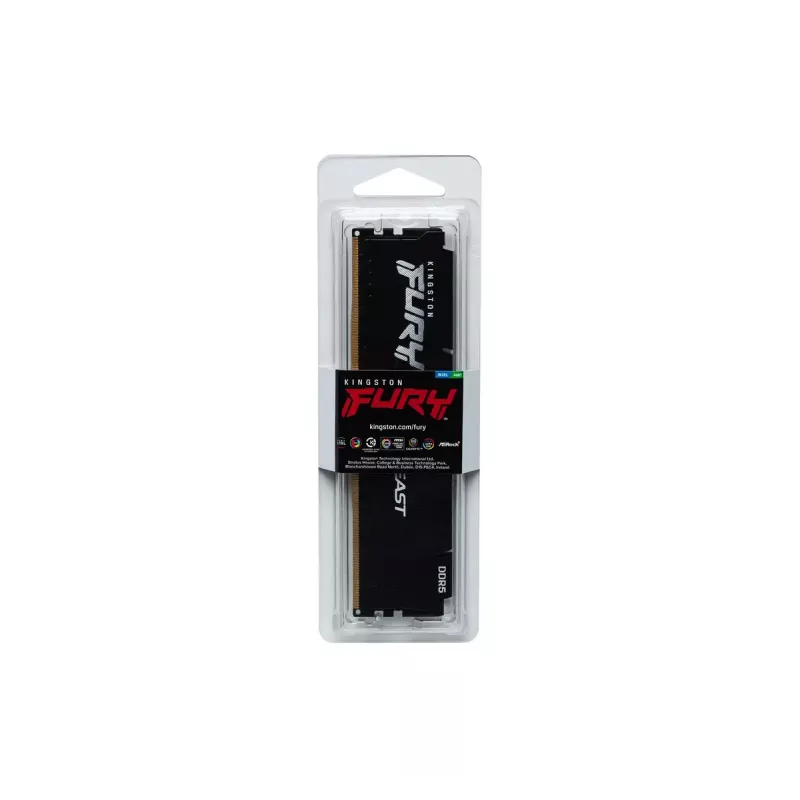 Kingston Technology FURY Beast 8 GB 5600 MT/s DDR5 CL36 DIMM nero