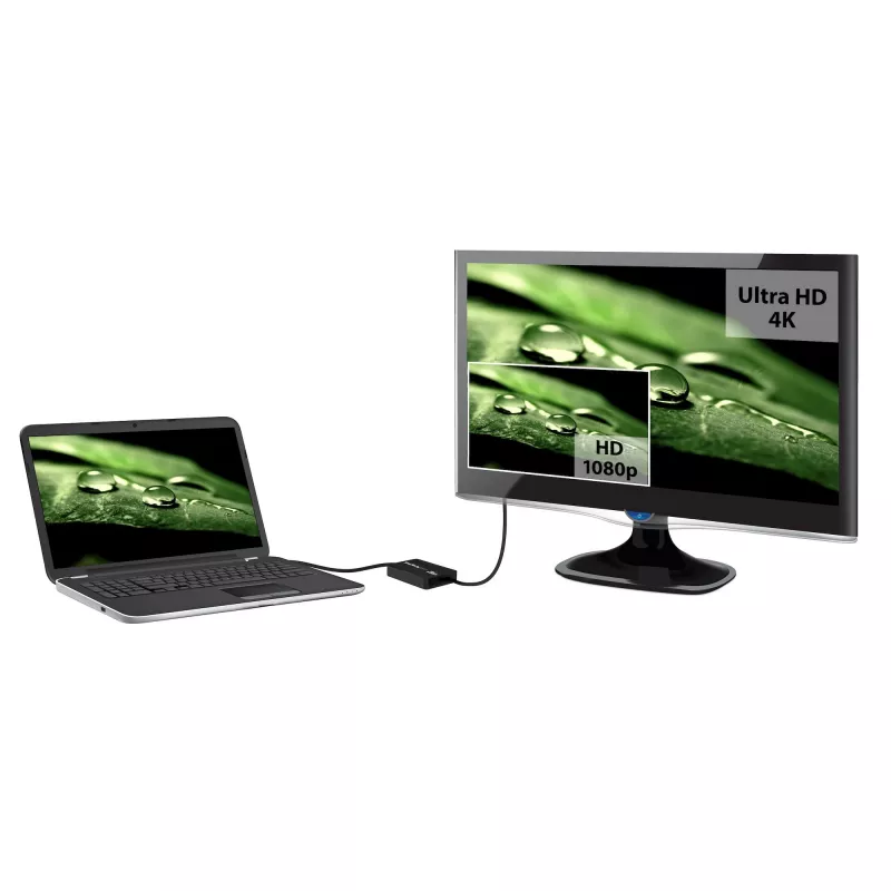 Adattatore StarTech.com USB 3.0 su HDMI - 4K 30Hz Ultra HD - certificato DisplayLink - adattatore convertitore USB Type-A su display HDMI per monitor - video e scheda grafica esterni - Mac e Windows
