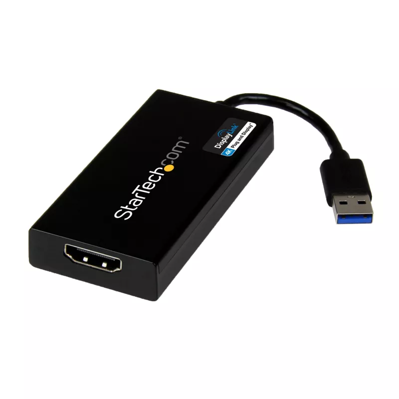 Adattatore StarTech.com USB 3.0 su HDMI - 4K 30Hz Ultra HD - certificato DisplayLink - adattatore convertitore USB Type-A su display HDMI per monitor - video e scheda grafica esterni - Mac e Windows