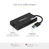 Adattatore StarTech.com USB 3.0 su HDMI - 4K 30Hz Ultra HD - certificato DisplayLink - adattatore convertitore USB Type-A su display HDMI per monitor - video e scheda grafica esterni - Mac e Windows