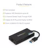 Adattatore StarTech.com USB 3.0 su HDMI - 4K 30Hz Ultra HD - certificato DisplayLink - adattatore convertitore USB Type-A su display HDMI per monitor - video e scheda grafica esterni - Mac e Windows