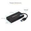 Adattatore StarTech.com USB 3.0 su HDMI - 4K 30Hz Ultra HD - certificato DisplayLink - adattatore convertitore USB Type-A su display HDMI per monitor - video e scheda grafica esterni - Mac e Windows