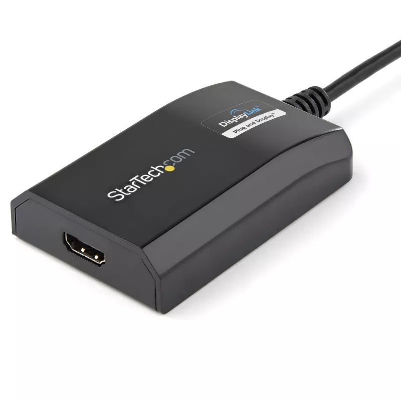 Adattatore StarTech.com USB 3.0 su HDMI - certificato DisplayLink - 1080p (1920x1200) - adattatore convertitore USB Type-A su display HDMI per monitor - video e scheda grafica esterni - Windows/Mac