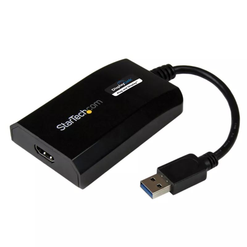 Adattatore StarTech.com USB 3.0 su HDMI - certificato DisplayLink - 1080p (1920x1200) - adattatore convertitore USB Type-A su display HDMI per monitor - video e scheda grafica esterni - Windows/Mac