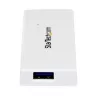 Hub StarTech.com 4 porte SuperSpeed Mini USB 3.0 portatile - bianco