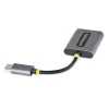 StarTech.com splitter cuffie USB-C, adattatore dual headset USB Type-C con ingresso microfono, adattatore audio USB-C a 3,5 mm/dongle auricolari, USB-C a presa audio/uscita aux, DAC 24 bit