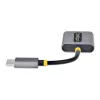 StarTech.com splitter cuffie USB-C, adattatore dual headset USB Type-C con ingresso microfono, adattatore audio USB-C a 3,5 mm/dongle auricolari, USB-C a presa audio/uscita aux, DAC 24 bit