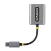 StarTech.com splitter cuffie USB-C, adattatore dual headset USB Type-C con ingresso microfono, adattatore audio USB-C a 3,5 mm/dongle auricolari, USB-C a presa audio/uscita aux, DAC 24 bit