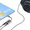 StarTech.com splitter cuffie USB-C, adattatore dual headset USB Type-C con ingresso microfono, adattatore audio USB-C a 3,5 mm/dongle auricolari, USB-C a presa audio/uscita aux, DAC 24 bit