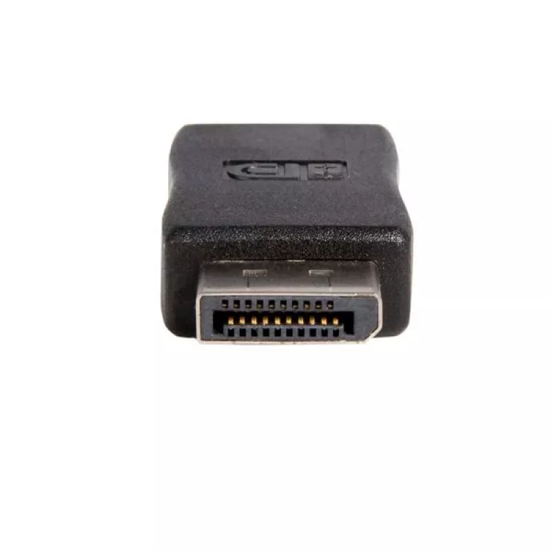 StarTech.com DP2HDMIADAP adattatore video da DisplayPort a HDMI, passivo, DP++ (maschio) a HDMI (femmina), 1920x1200 / 1080p, passthrough audio, nero