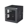 StarTech.com armadio di rete a parete 4 montanti 12U con ripiano 1U, armadio server a parete pieghevole 19 inch per apparecchiature dati / AV / elettroniche / informatiche, case rack ventilato flessibile