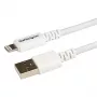 StarTech.com cavo USB a Lightning 3 m - cavo di ricarica lungo per iPhone/iPad/iPod - cavo Lightning a USB - certificato Apple MFi - bianco