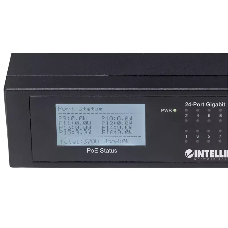 Switch non gestito Intellinet 24 porte Gigabit Ethernet PoE+ 561242