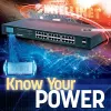 Switch non gestito Intellinet 24 porte Gigabit Ethernet PoE+ 561242