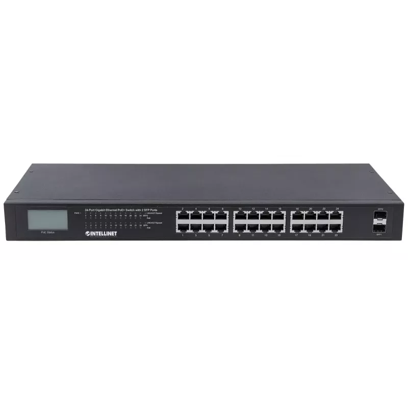 Switch non gestito Intellinet 24 porte Gigabit Ethernet PoE+ 561242
