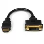 Adattatore cavo video StarTech.com 8in HDMI a DVI-D – HDMI maschio a DVI femmina