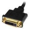 Adattatore cavo video StarTech.com 8in HDMI a DVI-D – HDMI maschio a DVI femmina