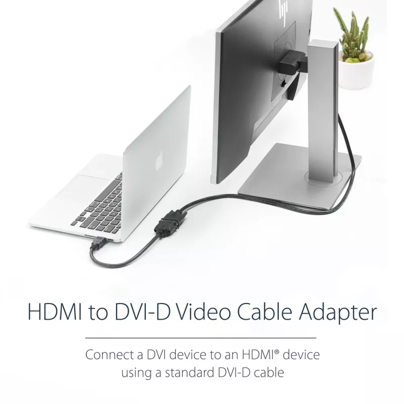 Adattatore cavo video StarTech.com 8in HDMI a DVI-D – HDMI maschio a DVI femmina