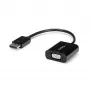 StarTech.com Adattatore DisplayPort a VGA – Convertitore attivo DP a VGA – Video 1080p – Adattatore cavo da sorgente DP/DP++ a monitor VGA – Dongle adattatore DP a VGA digitale-analogico – DP 1.2 a VGA