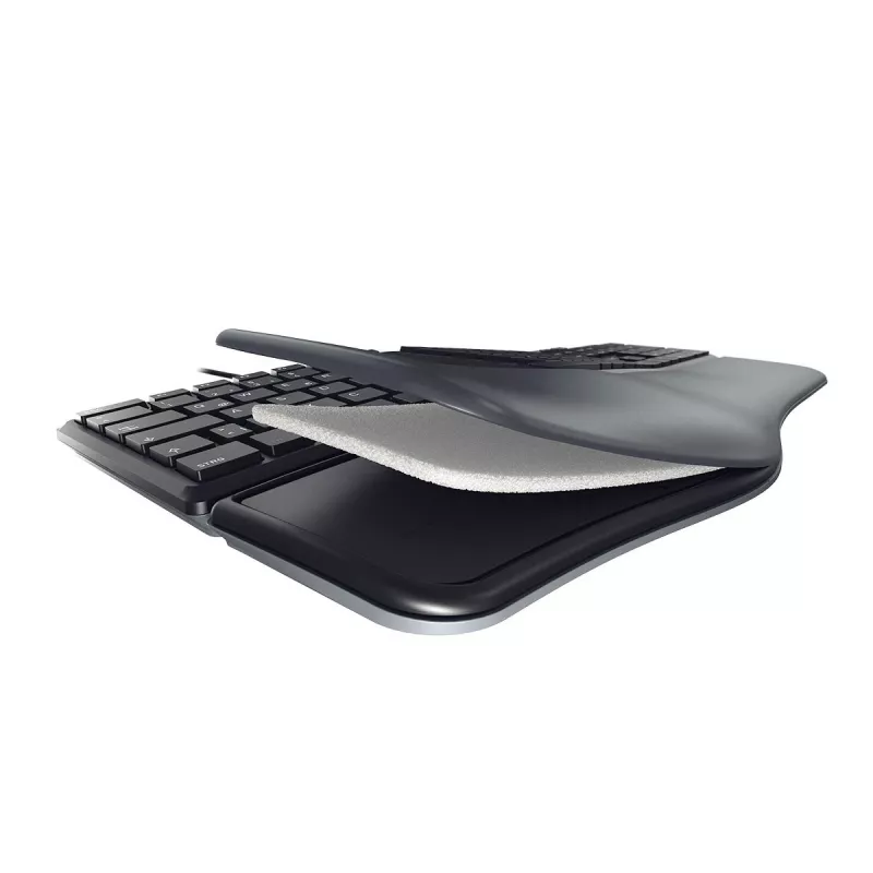 Tastiera CHERRY KC 4500 ERGO universale USB QWERTY US inglese nero